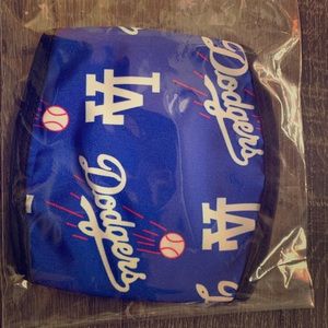 Blue LA Dodgers mask